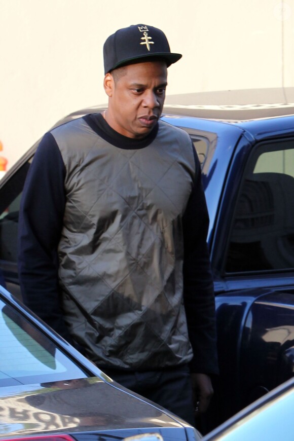 Jay Z à West Hollywood. Los Angeles, le 6 décembre 2013.