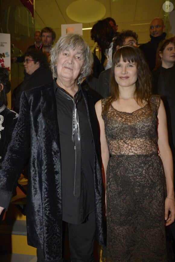 Jacques Higelin et Camille aux 50 ans de France Inter à la Gaîte-Lyrique à Paris, le 8 decembre 2013.