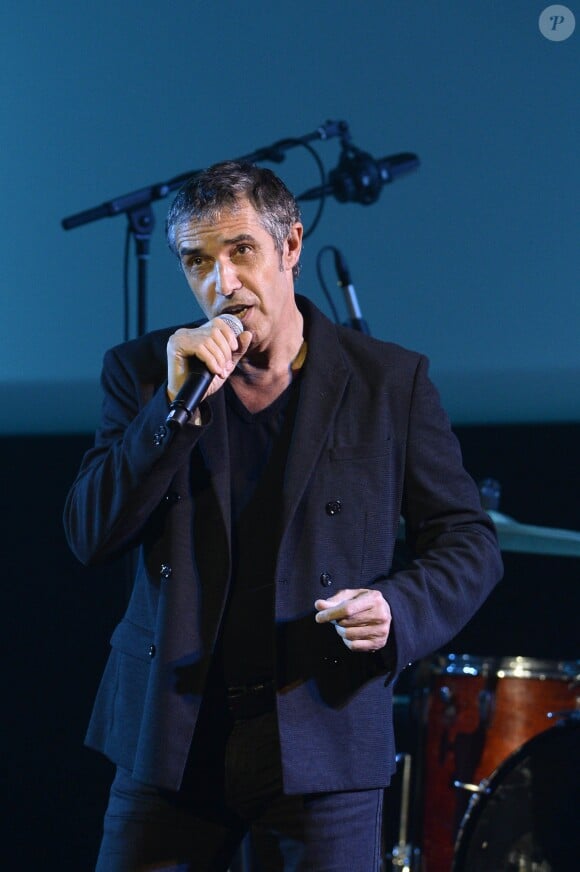 Julien Clerc aux 50 ans de France Inter à la Gaîte-Lyrique à Paris, le 8 decembre 2013.