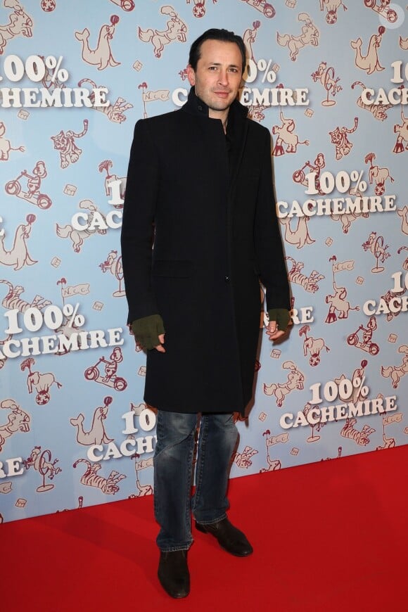 Michaël Cohen lors de l'avant-première du film 100% Cachemire à Paris le 9 décembre 2013