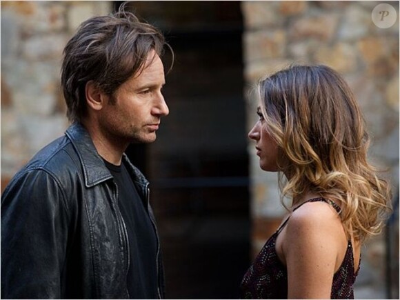 Carrie (Natalie Zea), conquête d'Hank Moody (David Duchovny) dans Californication