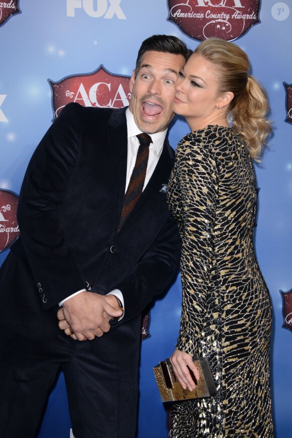 Eddie Cibrian et LeAnn Rimes - Cérémonie des American Country Awards à Las Vegas, le 10 décembre 2013.