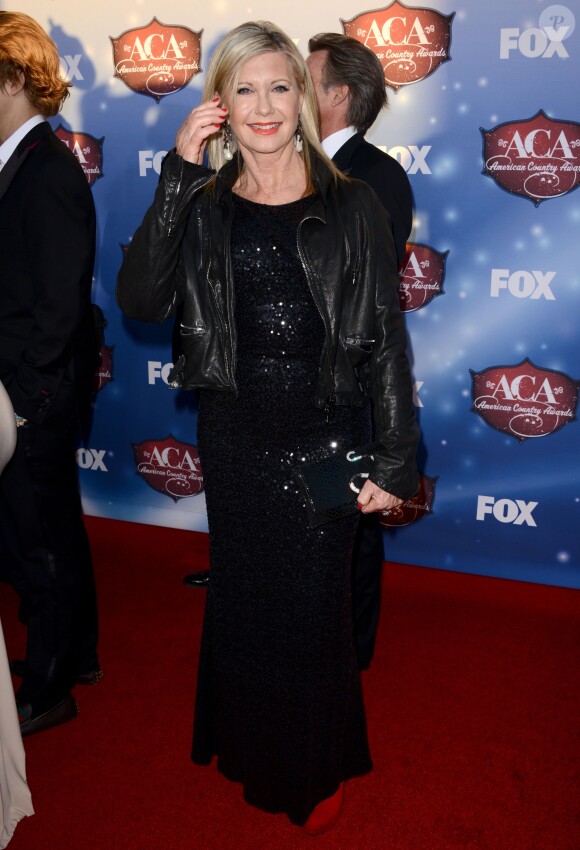 Olivia Newton-John arrives at the 2013 American Country Awards at the Mandalay Bay Events Center in Las Vegas, NV, USA, on December 10, 2013. Photo by Lionel Hahn/ABACAPRESS.COM11/12/2013 - Las Vegas