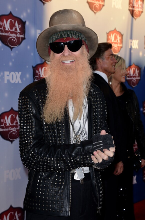 Billy Gibbons - Cérémonie des American Country Awards à Las Vegas, le 10 décembre 2013.
