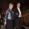 Peter Norman et Mme Jean Chu au banquet organisé en l'honneur des lauréats des Nobel 2013, à l'Hôtel de Ville de Stockholm le 10 décembre 2013