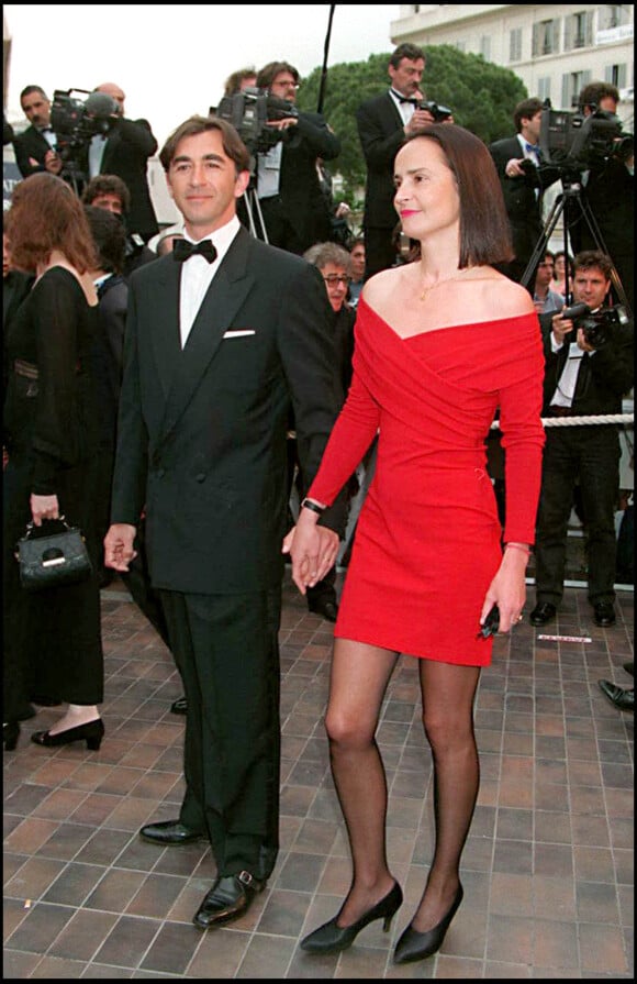 Christophe Malavoy et sa femme Isabelle lors du Festival de Cannes 1994