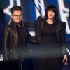 Olympe et Alex Hepburn- 15e cérémonie des NRJ Music Awards à Cannes, le 14 décembre 2013.