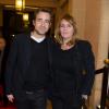 Benjamin Didier et Marie-Amelie Seigner à la soirée de lancement du Coffret Dinatoire de Yaguel Didier, le vendredi 13 décembre à Paris.