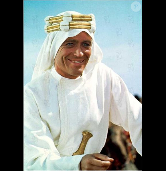 Peter O'Toole dans "Lawrence d'Arabie" en 1962.