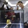 Cristiano Ronaldo lors de l'inauguration de son musée à Funchal sur l'île de Madère, le 15 décembre 2013