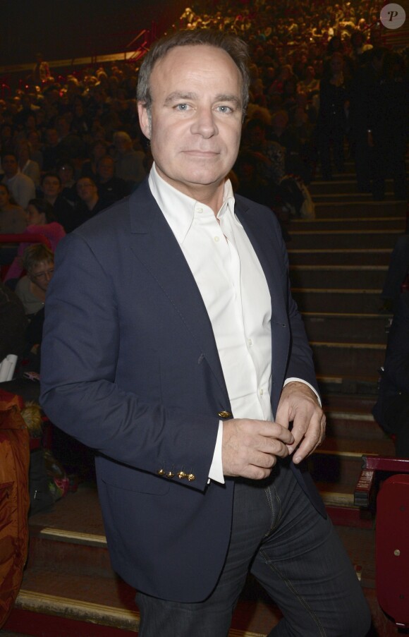 Fabien Lecoeuvre au premier concert de Céline Dion au POPB de Paris. Le 25 novembre 2013