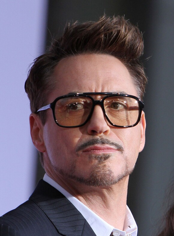 Robert Downey Jr à Hollywood, Los Angeles, le 24 avril 2013.