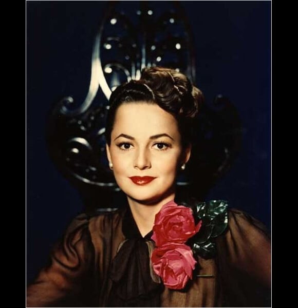 Olivia de Havilland, la grande soeur rival de Joan Fontaine.
