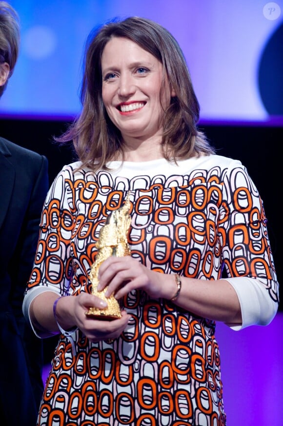 Laetitia Puyfaucher lors de la cérémonie des "Femmes en Or 2013" à Avoriaz, le 14 décembre 2013.