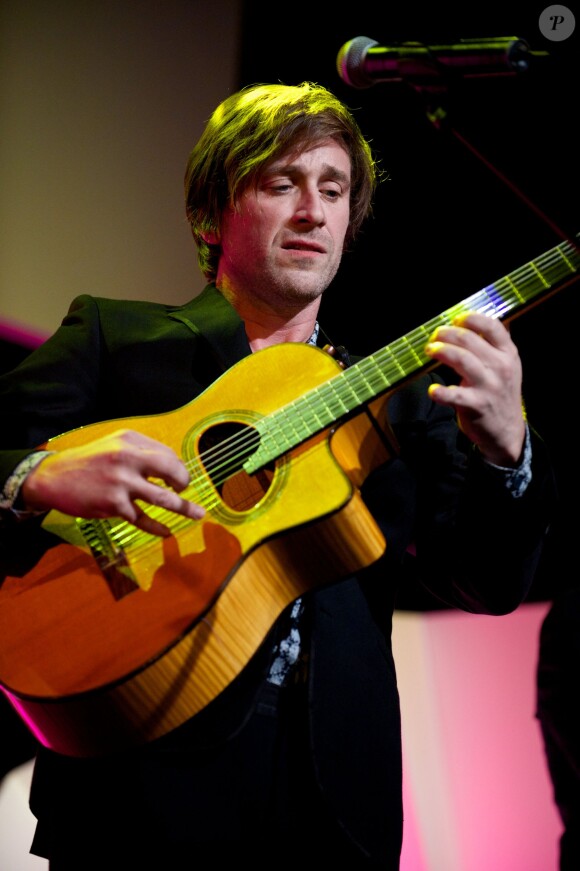 Thomas Dutronc lors de la cérémonie des "Femmes en Or 2013" à Avoriaz, le 14 décembre 2013.