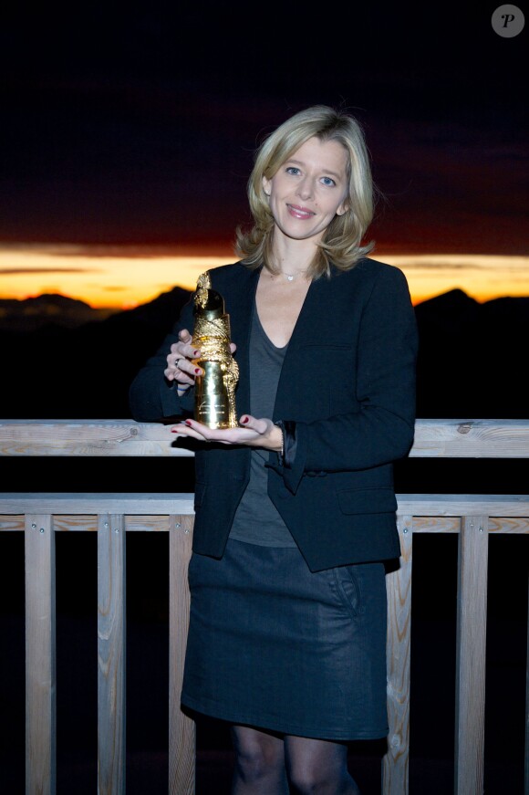 Wendy Bouchard lors de la cérémonie des "Femmes en Or 2013" à Avoriaz, le 14 décembre 2013.
