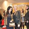 Exclusif : Fabienne Carat et Rebecca Hampton a l'inauguration de la nouvelle boutique Carmen Steffens a Cannes. Le 13 decembre 2013