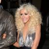 Christina Aguilera et son petit ami Matthew Rutler à Los Angeles, le 17 décembre 2013.