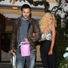 Christina Aguilera et son boyfriend Matthew Rutler à Los Angeles, le 17 décembre 2013.