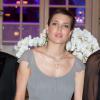 Charlotte Casiraghi, enceinte de son premier enfant (Raphaël, qui naitra le 17 décembre), lors du gala des 50 ans de l'AMADE Mondiale à Monaco le 4 octobre 2013