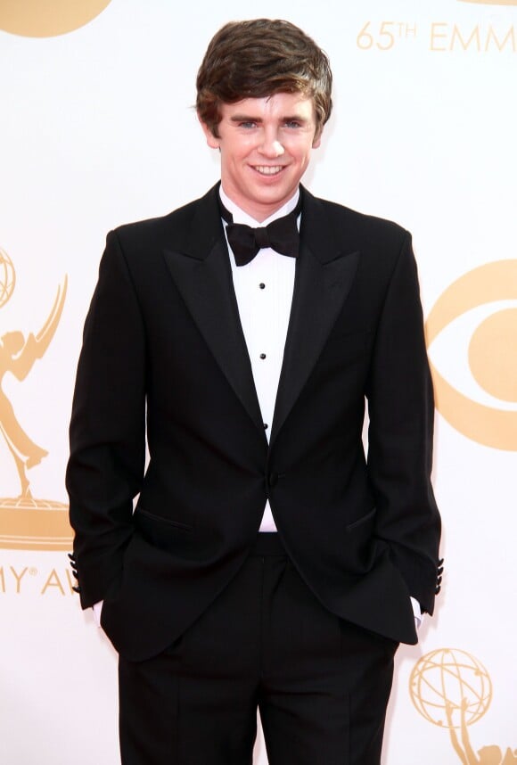 Freddie Highmore lors de la cérémonie des Emmy Awards à Los Angeles le 22 septembre 2013