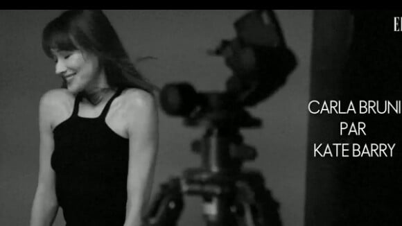 Carla Bruni photographiée par Kate Barry : Les mots émouvants de la chanteuse