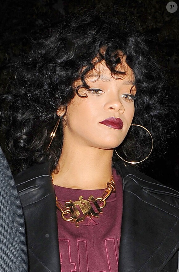 Rihanna à Chelsea, New York, de sortie, le 19 décembre 2013