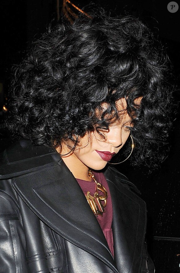 Rihanna à Chelsea, New York, de sortie, le 19 décembre 2013