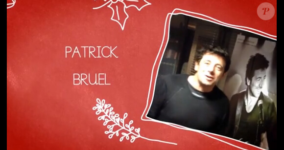 Patrick Bruel dans les meilleurs voeux des artistes Gilbert Coullier Productions pour 2014