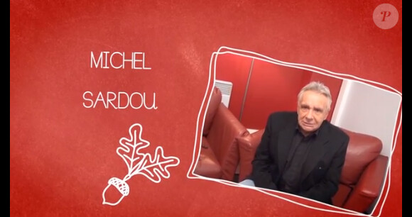 Michel Sardou dans les meilleurs voeux des artistes Gilbert Coullier Productions pour 2014