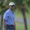 Barack Obama ne passe pas incognito sur le green ! Ici, lors d'une partie de golf à Hawaï le 23 décembre 2013