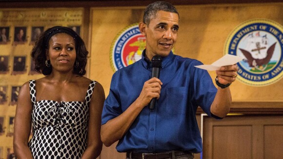Michelle et Barack Obama : Un Noël relax, entre sourires et réconfort