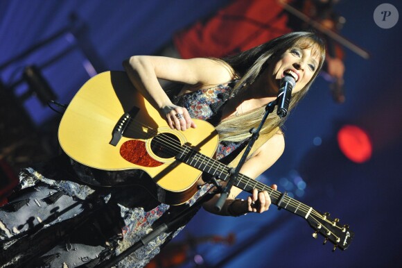 Lynda Lemay en concert à l'Olympia, le 30 janvier 2012.