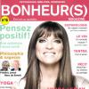 Lynda Lemay en couverture du magazine "Bonheur(s) Magazine", daté de décembre-janvier 2014.