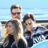 La famille Kardashian part en jet privé de l'aéroport de Los Angeles, le 27 décembre 2013 passer quelques jours de vacances à Aspen.