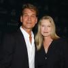 Patrick Swayze et son épouse Lisa Niemi à Los Angeles, le 23 septembre 2002.