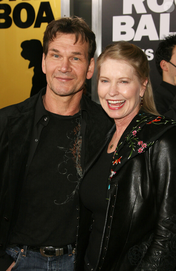 Patrick Swayze et sa femme Lisa Niem à Hollywood, le 13 décembre 2006.