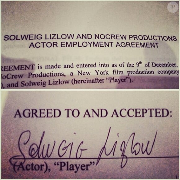 Solweig Lizlow vient de décrocher un rôle dans un film américain.