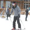 Scott Disick fait du ski à la station Deer Valley. Park City (État de l'Utah), le 31 décembre 2013.