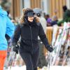 Kim Kardashian fait du ski à Park City. Le 31 décembre 2013.