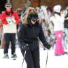 Kim Kardashian fait du ski à Park City. Le 31 décembre 2013.