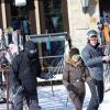 Kanye West et Kourtney Kardashian font du ski à Aspen. Le 30 décembre 2013.