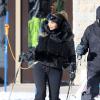 Kim Kardashian fait du ski à Aspen. Le 30 décembre 2013.