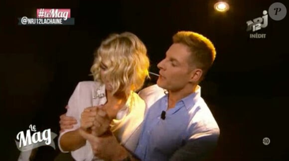 La belle Caroline Receveur a fait ses premiers pas dans Le Mag d'NRJ 12, le 6 janvier 2014.