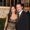 Courteney Cox et David Arquette aux Golden Globes à Los Angeles, le 15 janvier 2013.