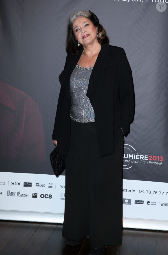 Françoise Fabian lors de la remise du Prix Lumière 2013 le 18 octobre