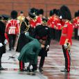  4 - Kate Middleton, le talon coincé le 17 mars 2013 lors de la parade de la Saint Patrick à laquelle William participait. 