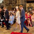  15 - Kate Middleton, William et Harry à Westminster le 4 juin 2013 pour le soixantenaire du couronnement de la reine Elizabeth II 