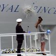  16 - Kate Middleton lors du baptême du Royal Princess le 13 juin 2013 à Southampton. Le dernier engagement en solo de la duchesse de Cambridge avant son congé maternité. 