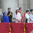  17 - Kate Middleton lors de la parade Trooping the Colour le 15 juin 2013 à Southampton. La dernière apparition officielle de la duchesse de Cambridge avant son congé maternité. 